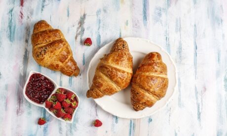 French Croissant - Baking